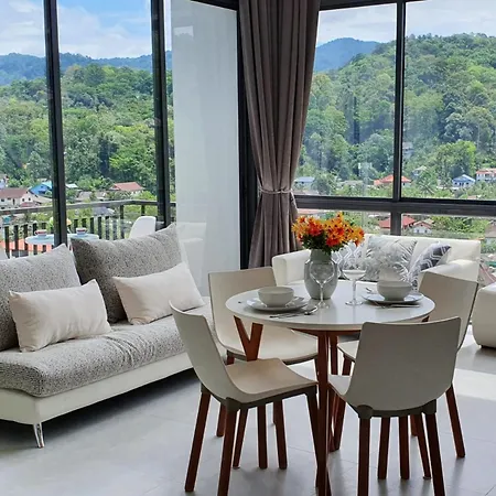 Stylish Penthouse With Panoramic Views At Icon Park Apartment Kamala Beach Exterior photo